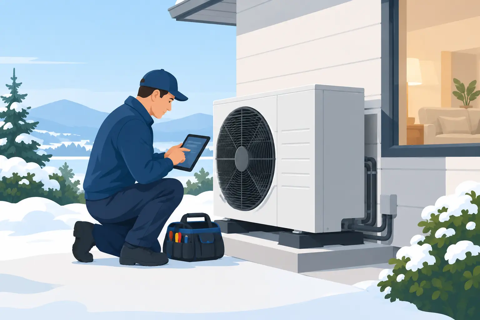 Heat Pump Commissioning for Reliable Heating
