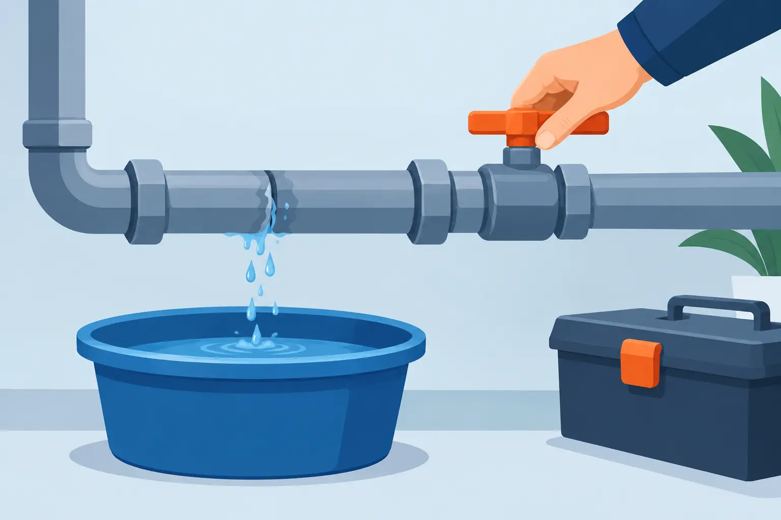 How to Isolate a Leaking Pipe Before Damage Spreads