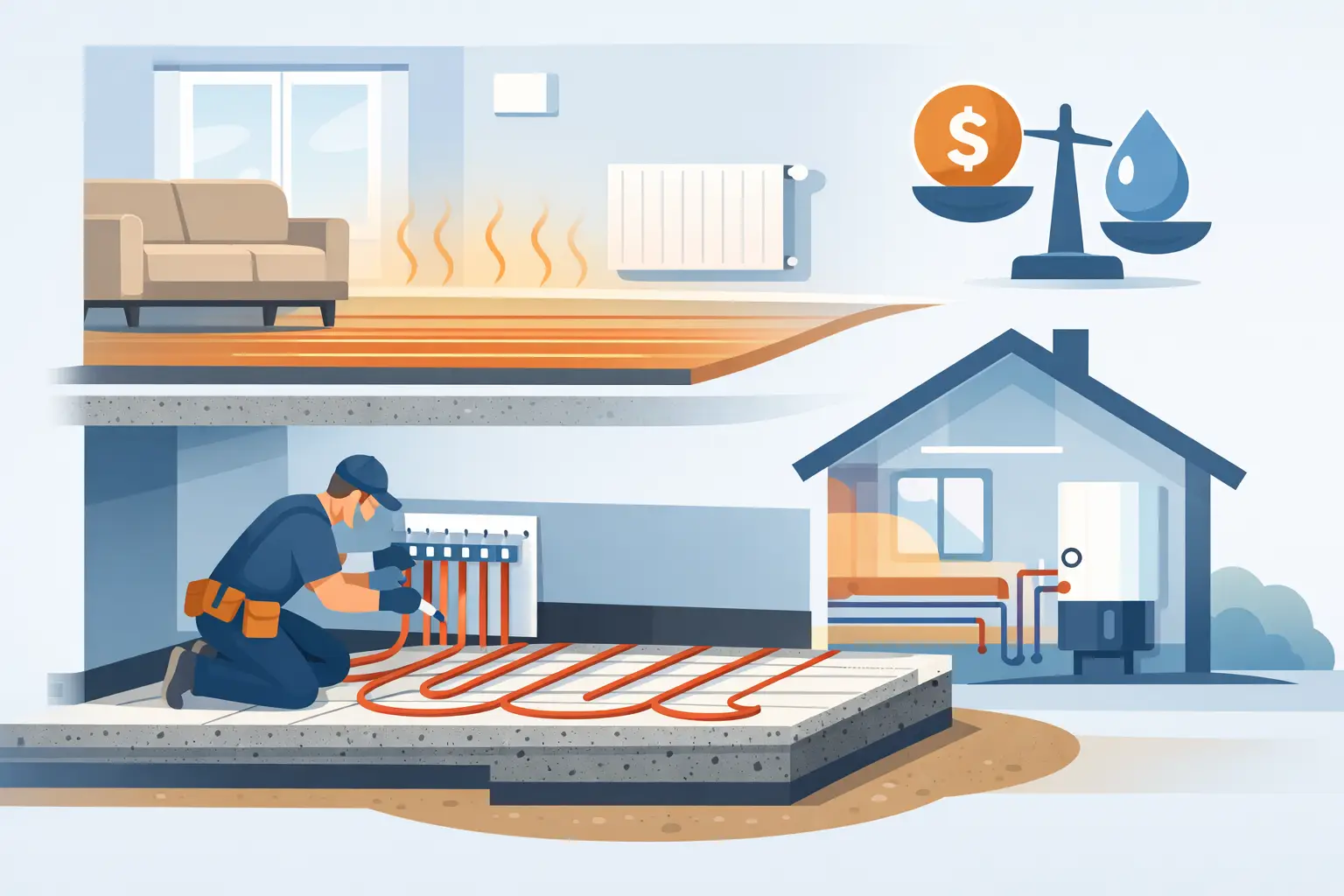 Is a Wet Underfloor Heating Retrofit Worth It?