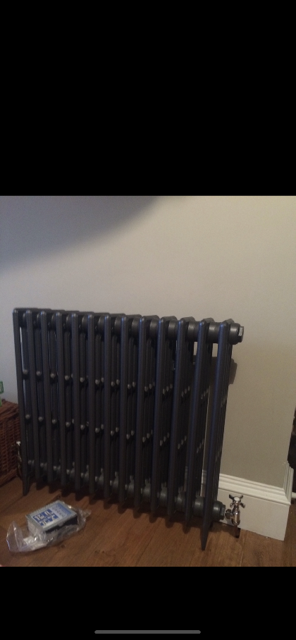 Another stunning column radiator supplied and fitted for our customer